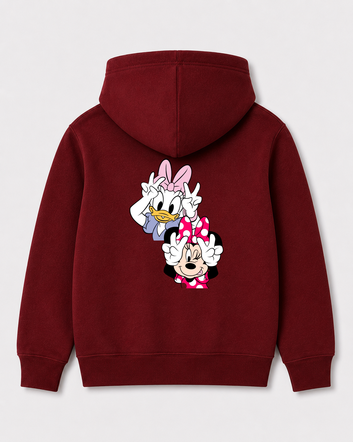 Red hoodie back 1570