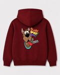 Red hoodie back 1575