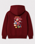Red hoodie back 158