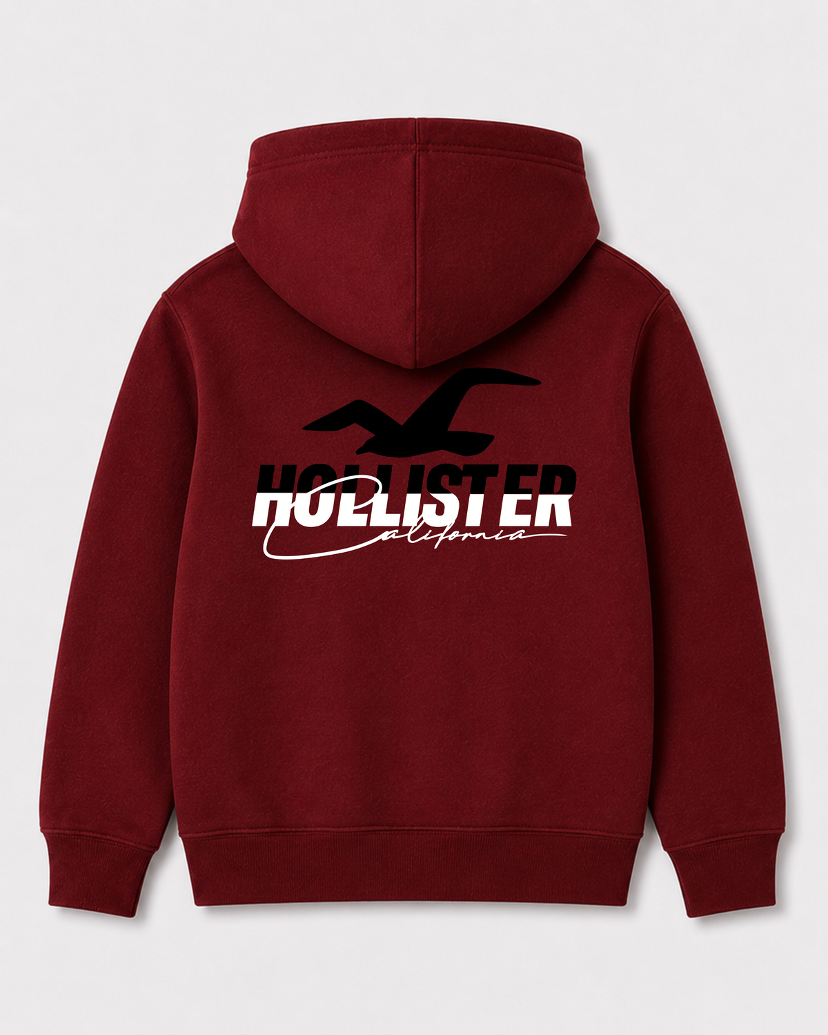 Red hoodie back 1588