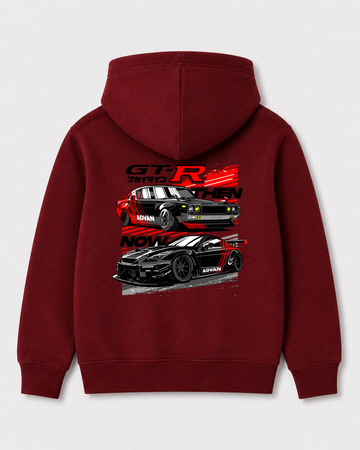 Red hoodie back 1605