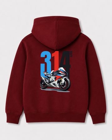 Red hoodie back 1613