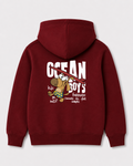 Red hoodie back 164