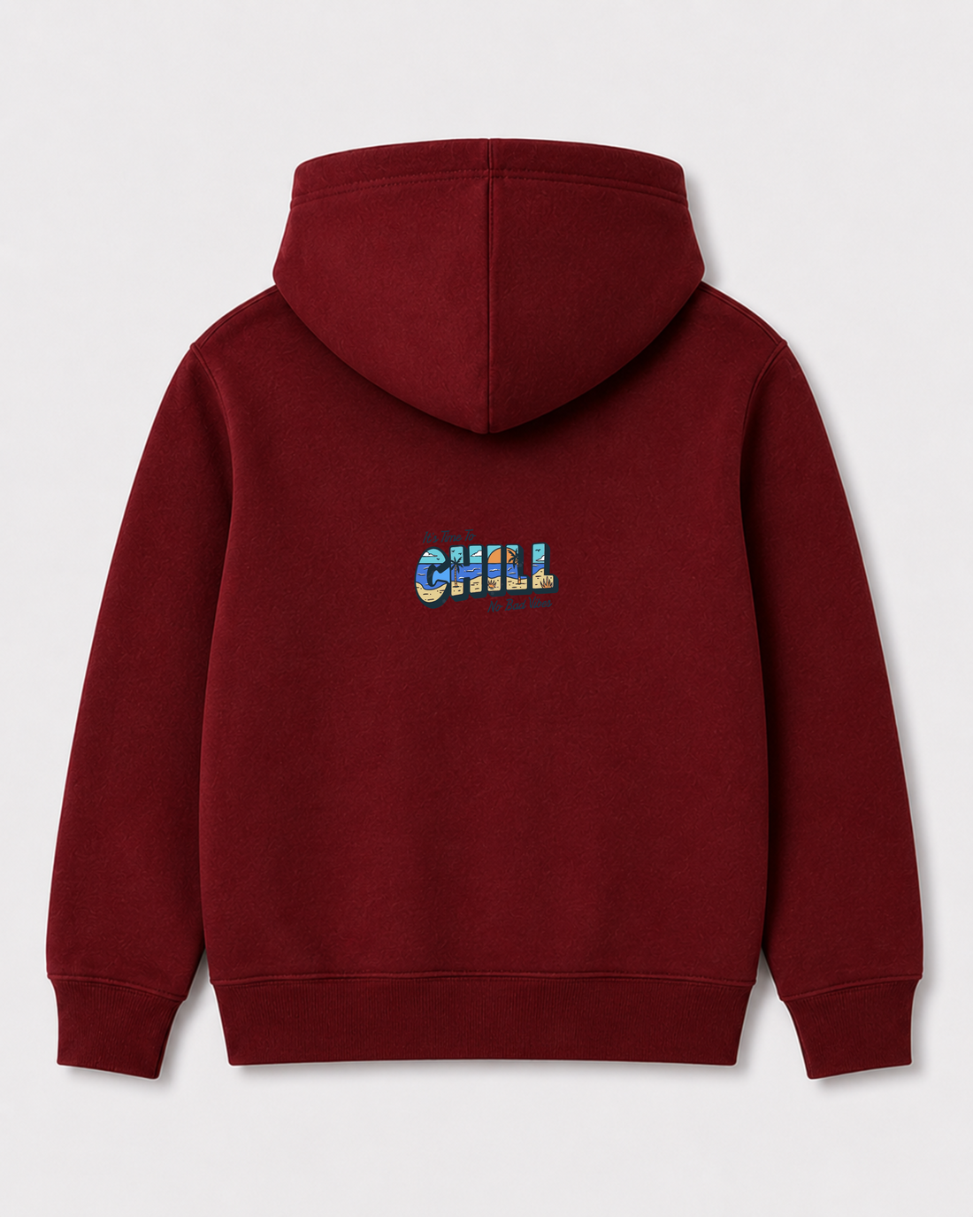 Red hoodie back 166