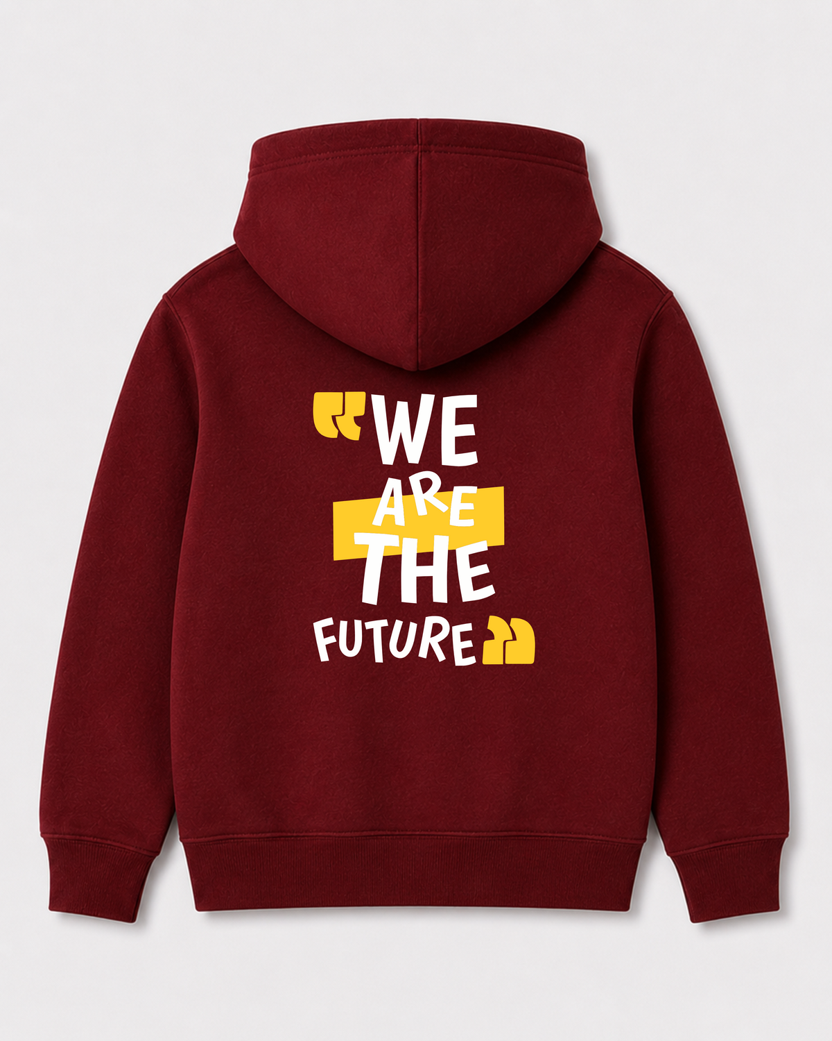 Red hoodie back 170