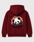 Red hoodie back 175
