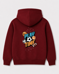 Red hoodie back 189