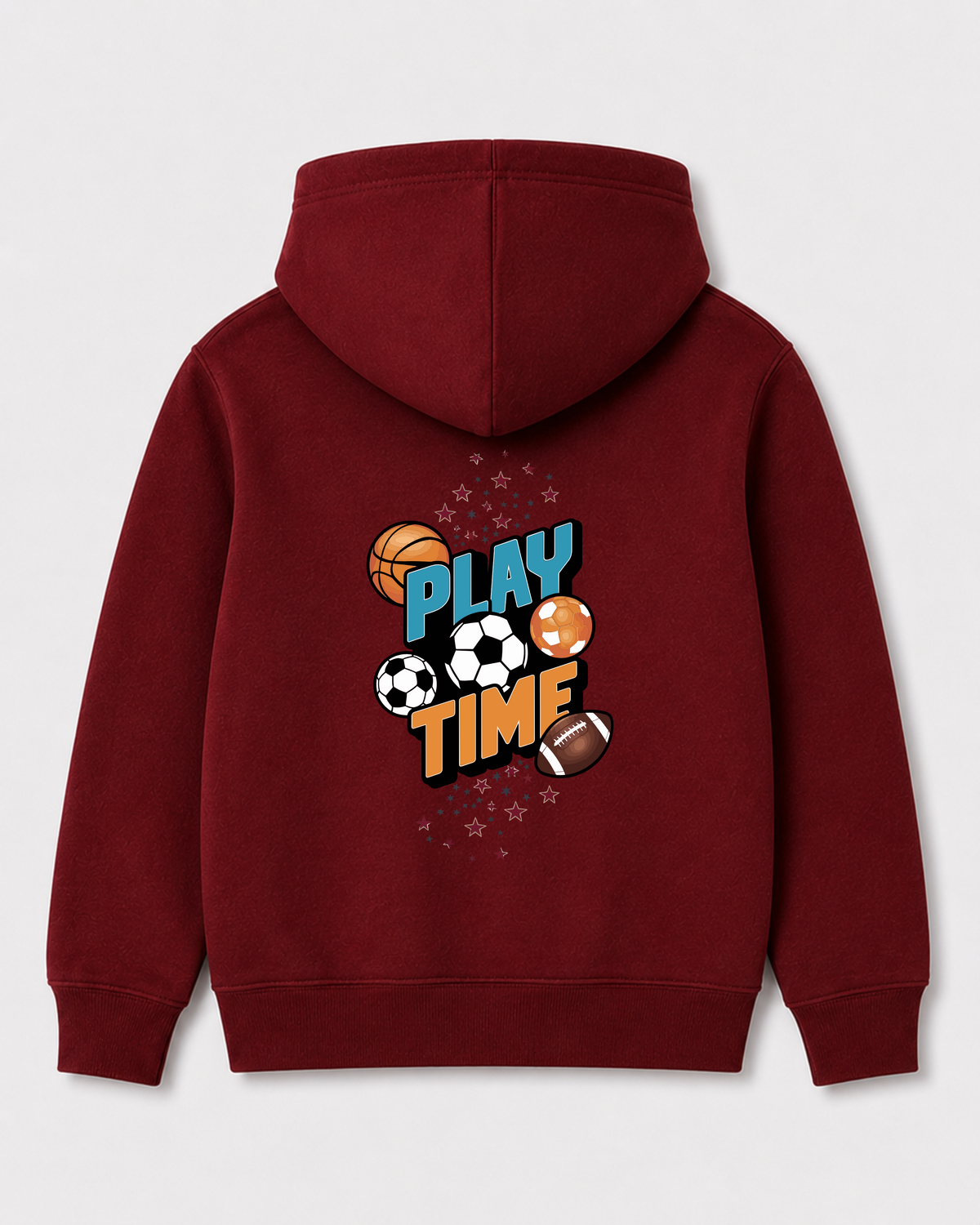 Red hoodie back 189