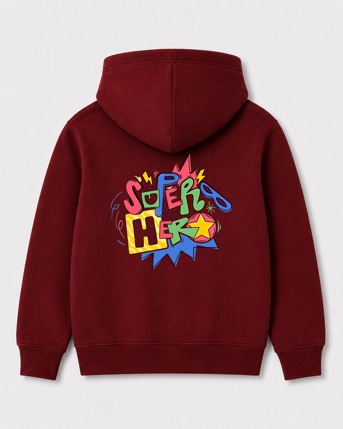 Red hoodie back 192