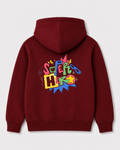 Red hoodie back 192