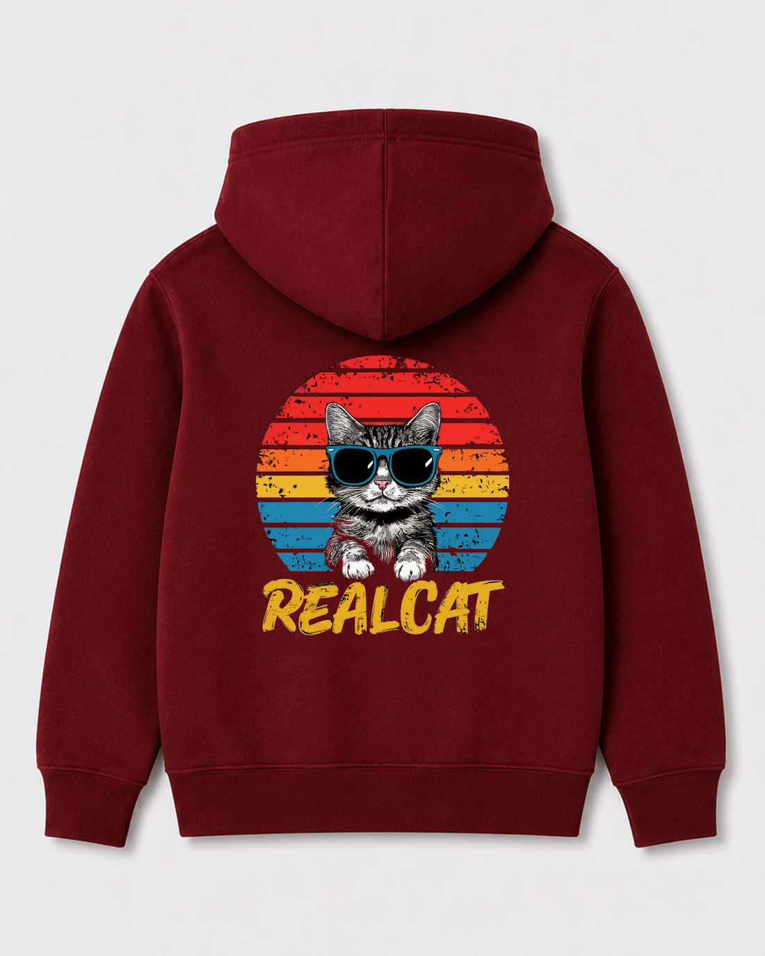Red hoodie back 193
