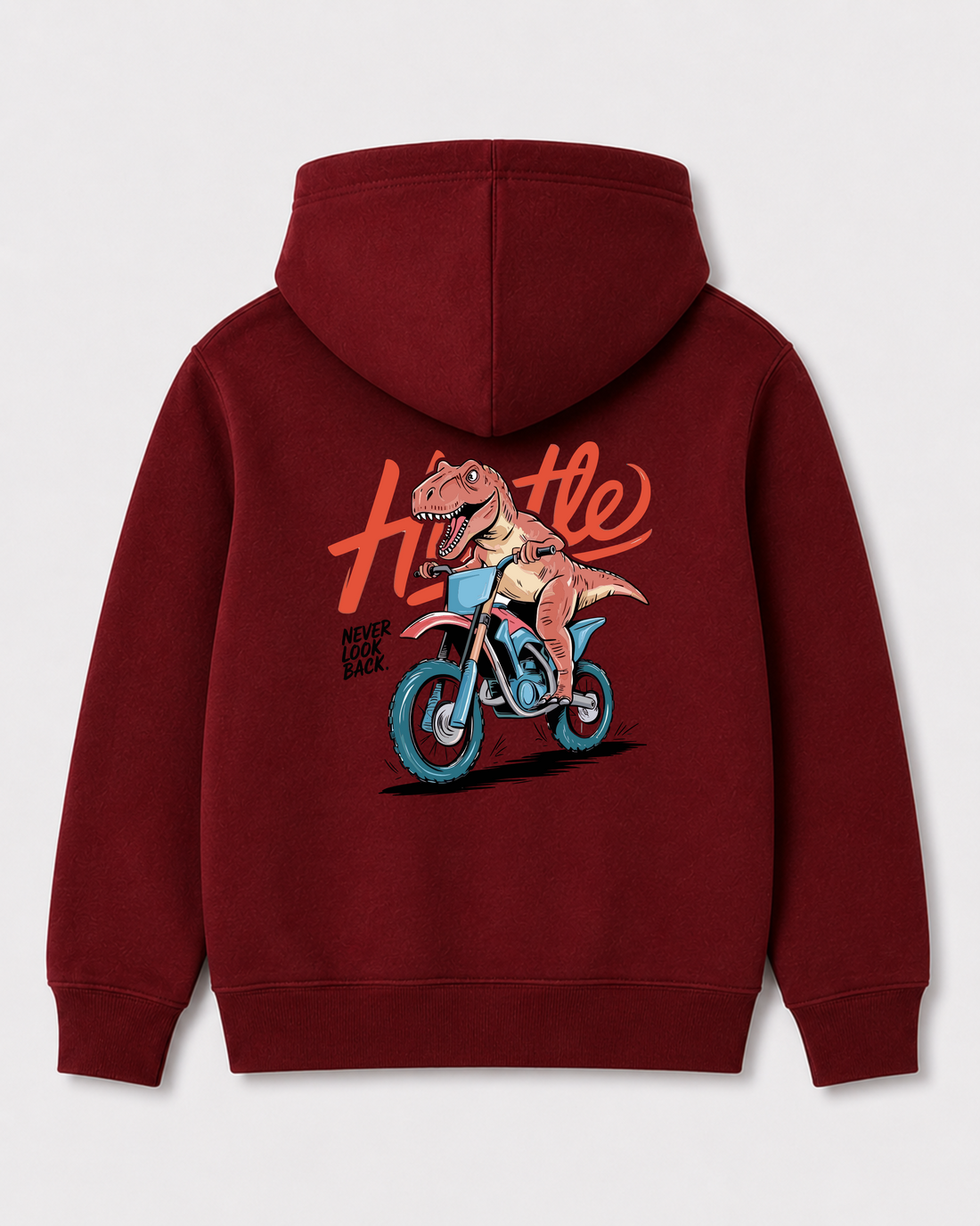 Red hoodie back 197