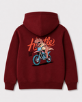 Red hoodie back 197
