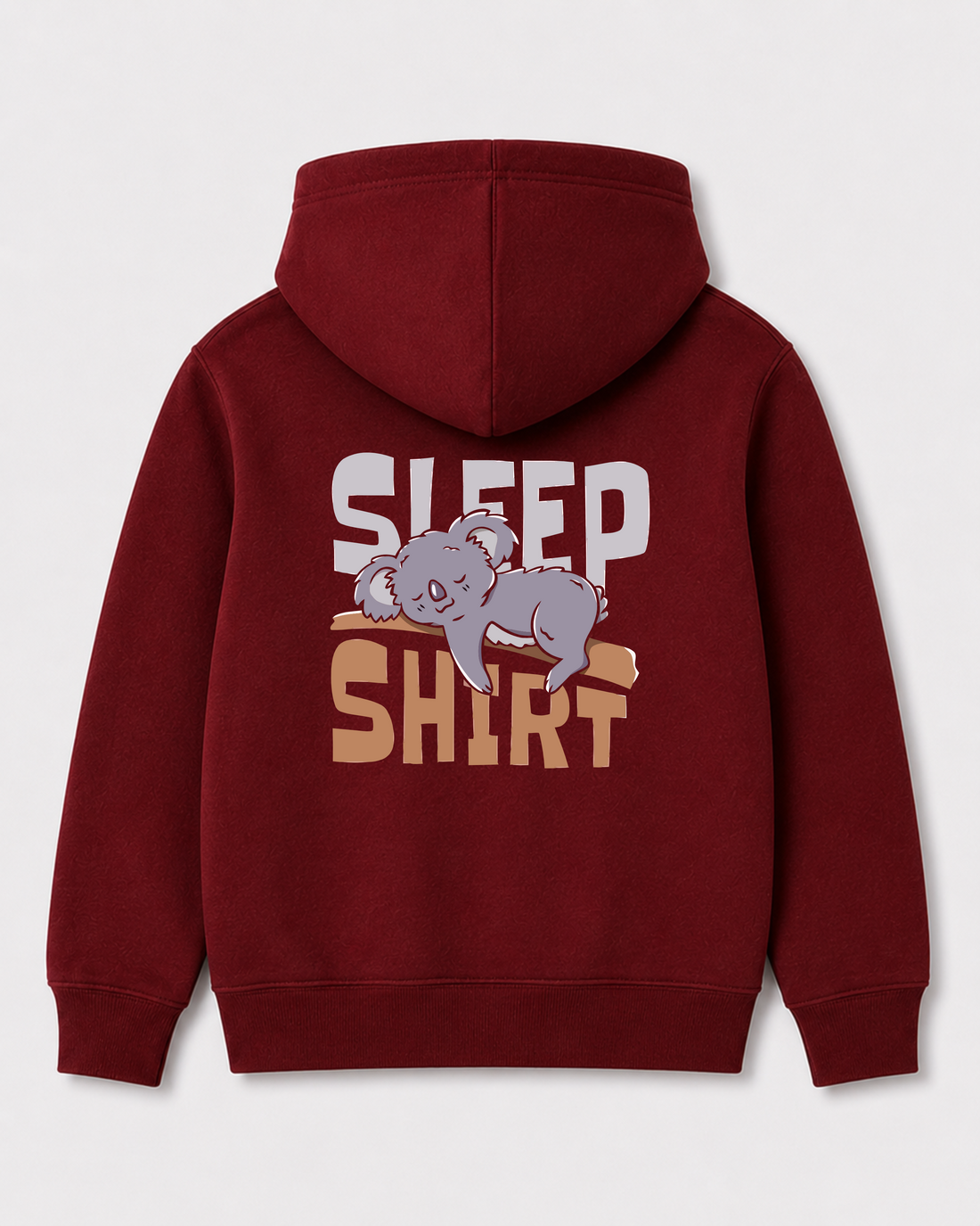 Red hoodie back 198