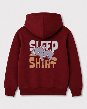 Red hoodie back 198