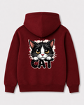 Red hoodie back 202