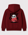 Red hoodie back 203