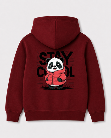Red hoodie back 203