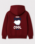 Red hoodie back 204