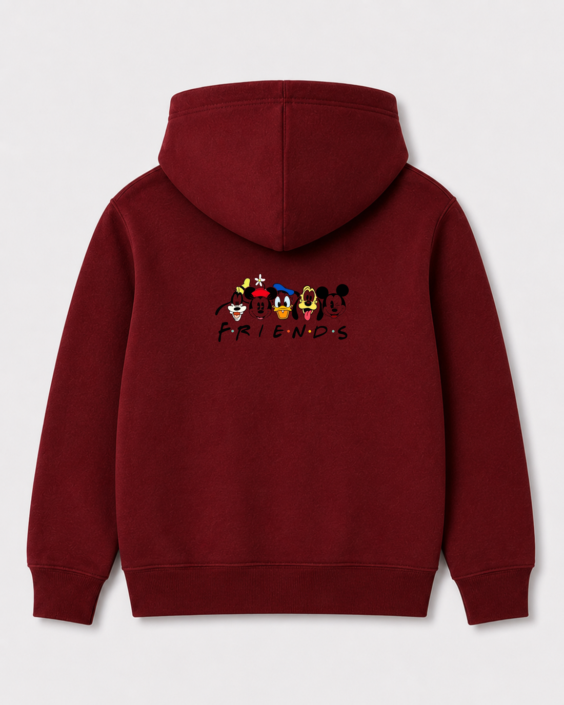 Red hoodie back 205