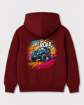 Red hoodie back 206