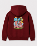 Red hoodie back 207