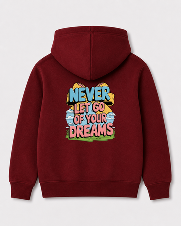 Red hoodie back 207