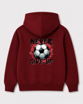Red hoodie back 3004