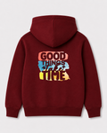 Red hoodie back 3030
