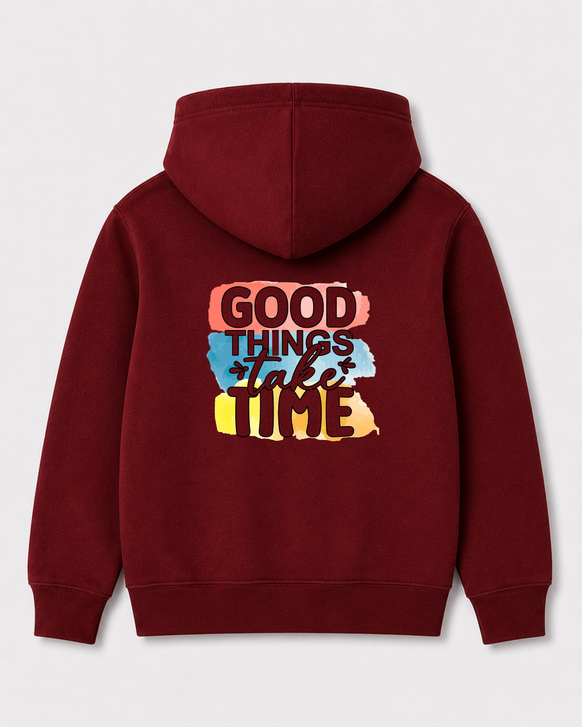 Red hoodie back 3030