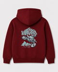 Red hoodie back 3055