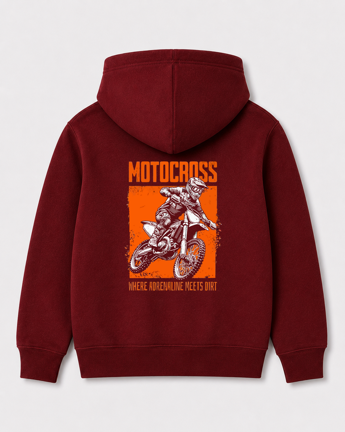 Red hoodie back 3060