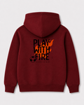 Red hoodie back 3118