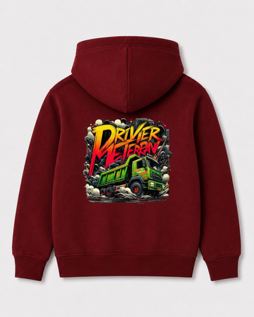 Red hoodie back 3134