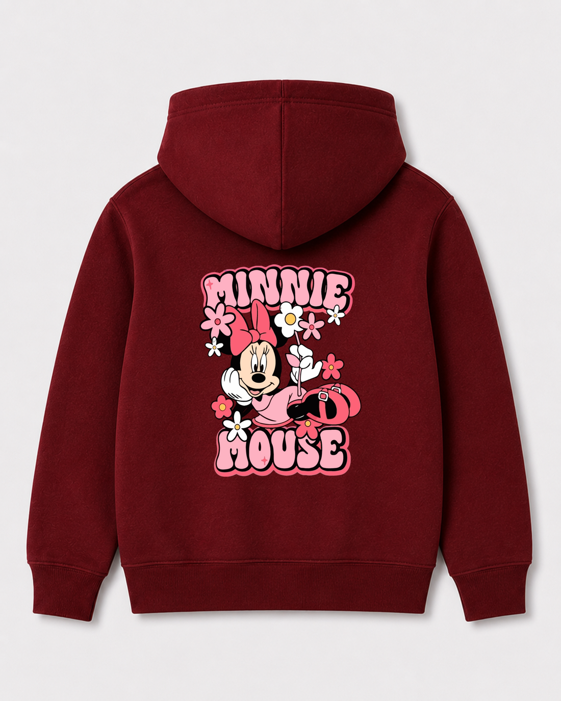 Red hoodie back 3147