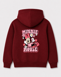 Red hoodie back 3147