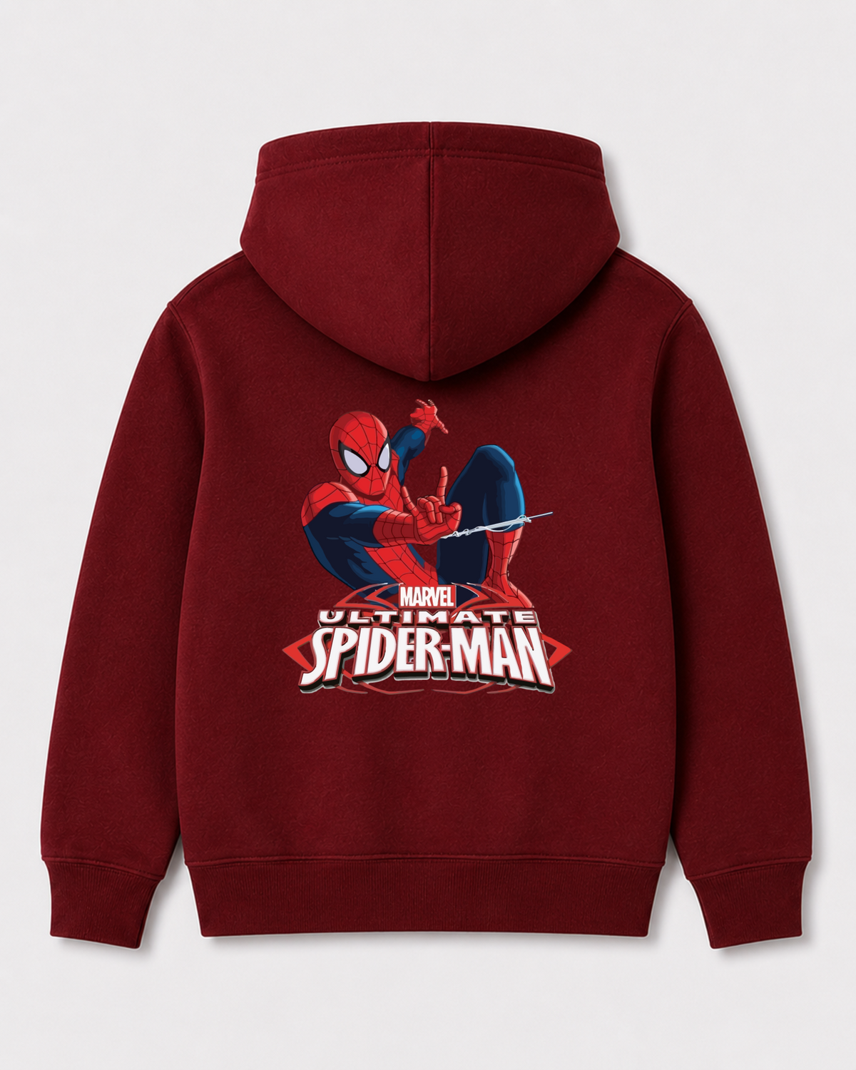 Red hoodie back 3173