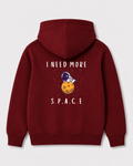 Red hoodie back 3233