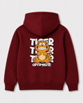 Red hoodie back 3283