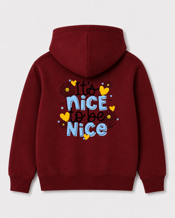 Red hoodie back 3350