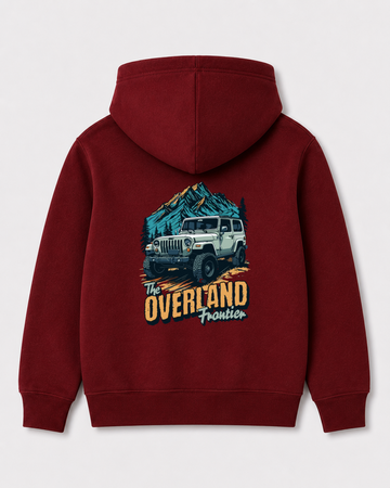 Red hoodie back 3352