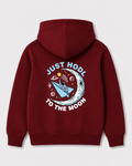 Red hoodie back 3360