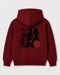 Red hoodie back 3399