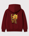 Red hoodie back 3408