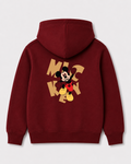 Red hoodie back 3409