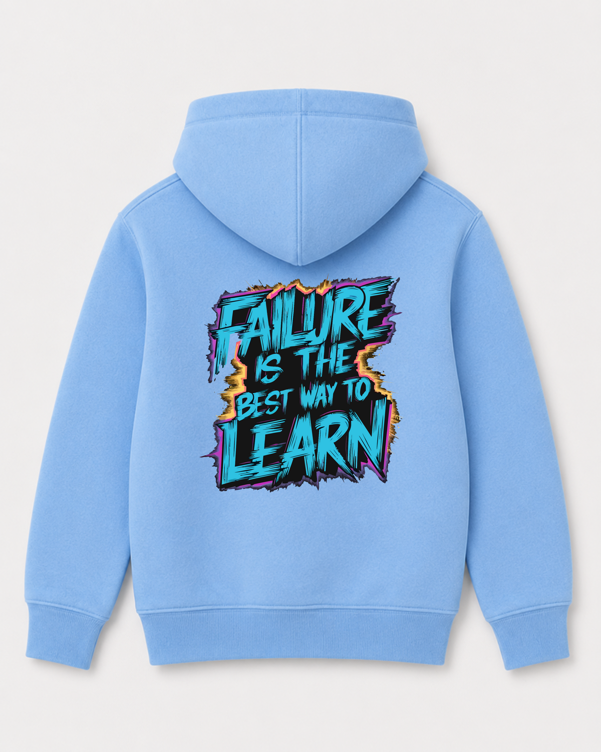 Sky Blue hoodie back 1043