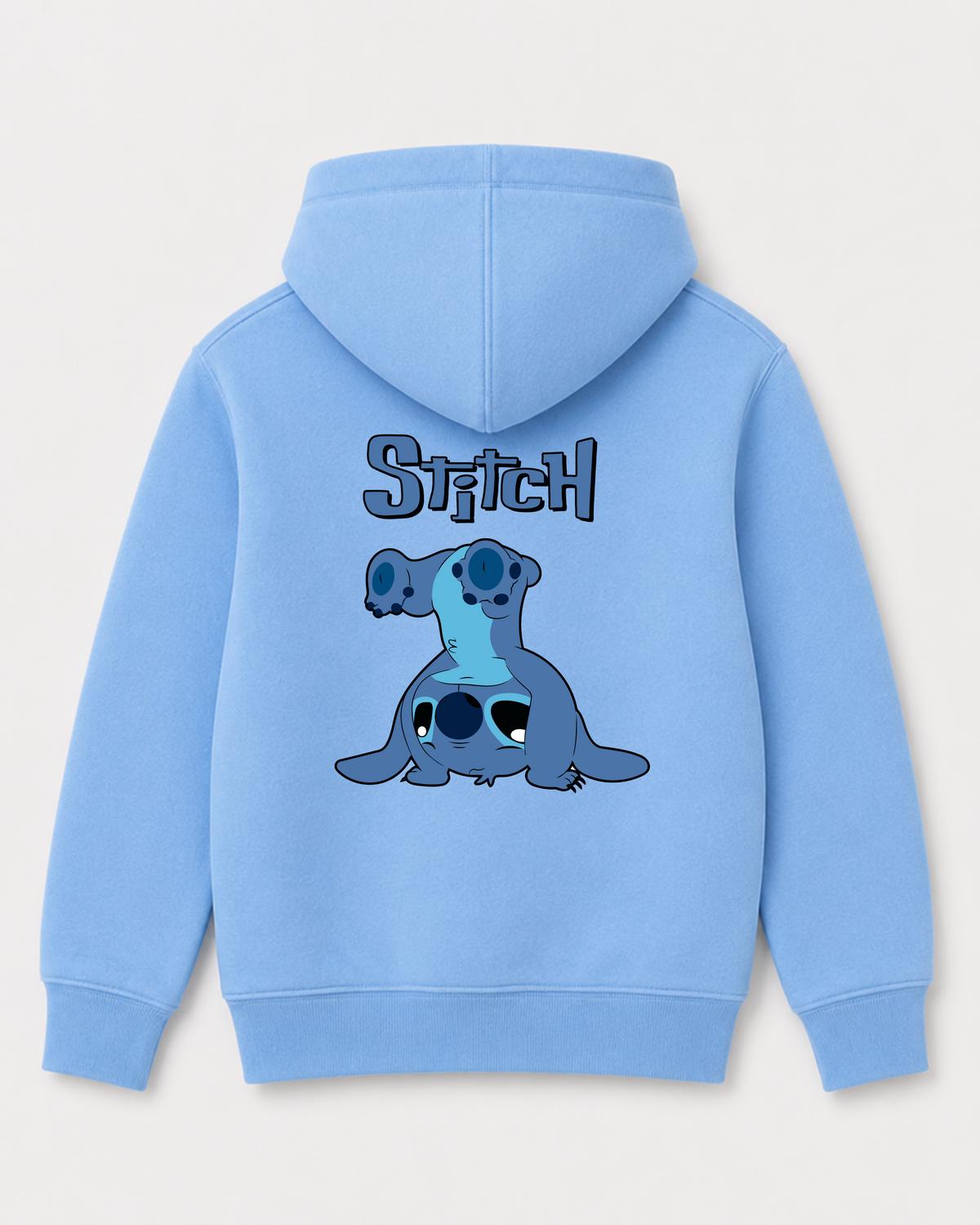 Sky Blue hoodie back 1062