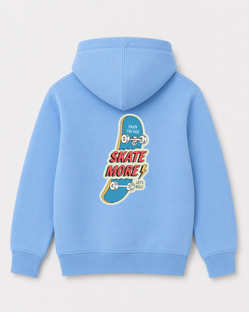 Sky Blue hoodie back 1068