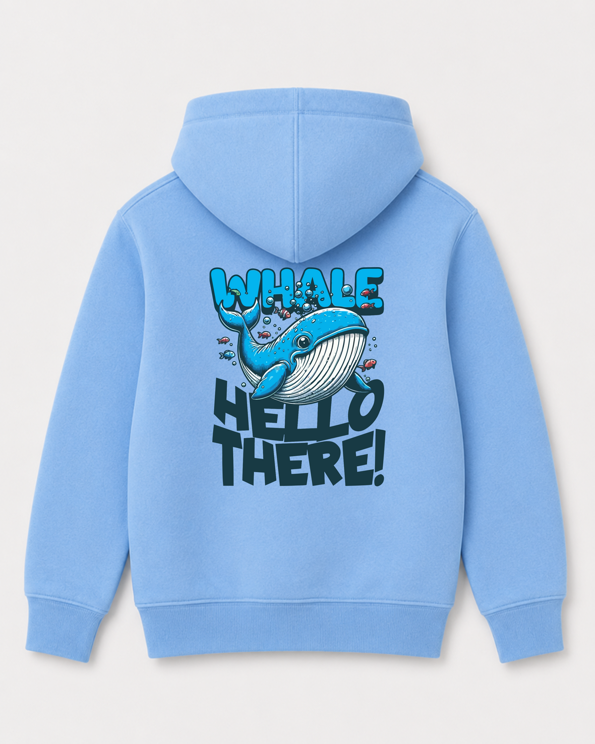 Sky Blue hoodie back 1074