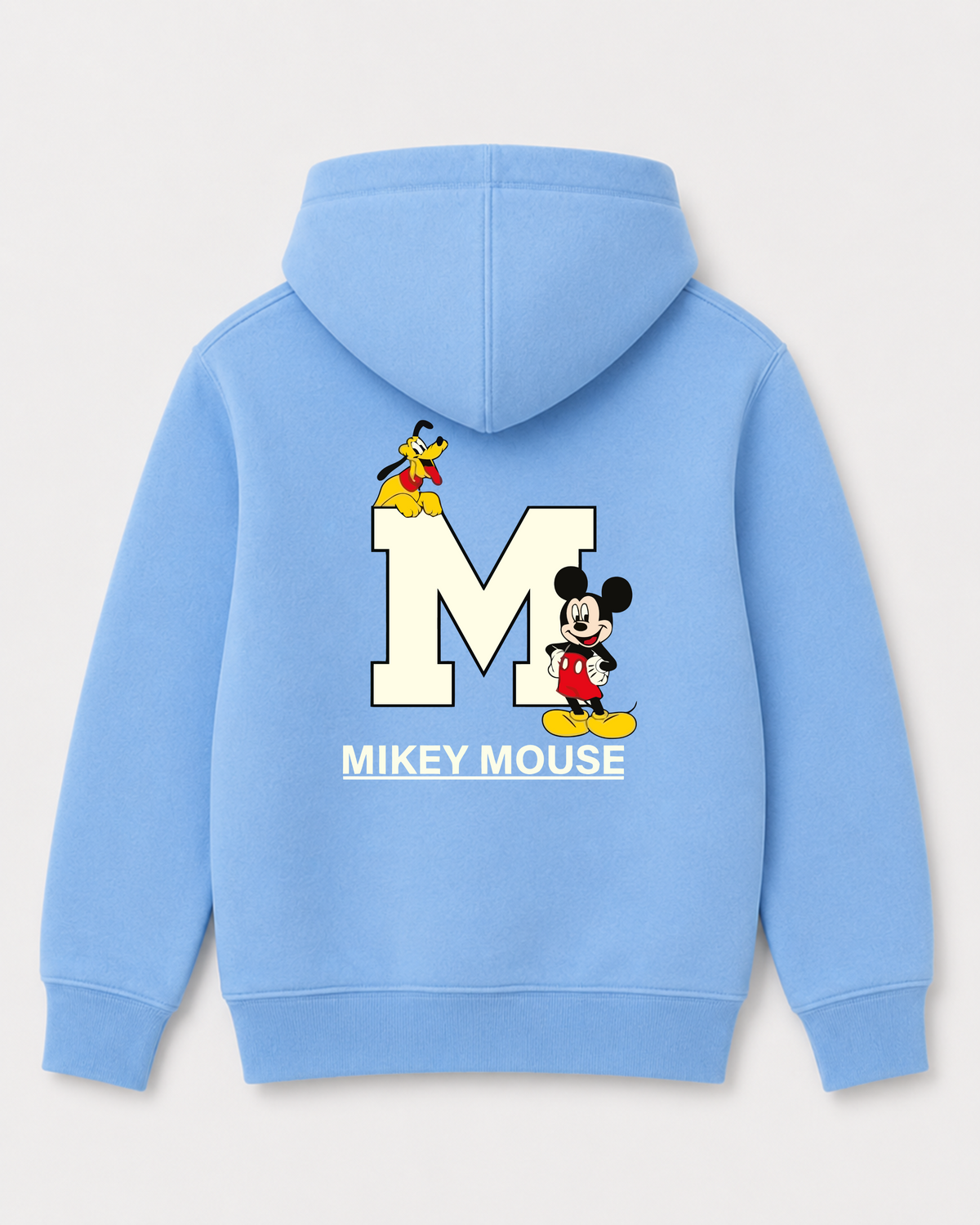 Sky Blue hoodie back 1078